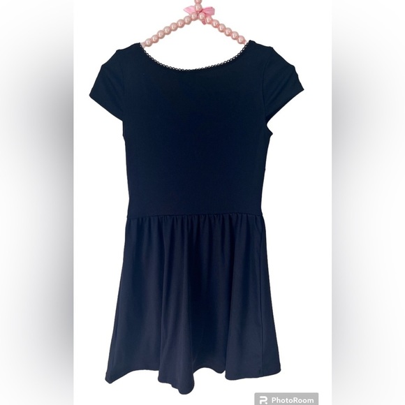 H&M Short Black Dress, Size XXS - Picture 2 of 7